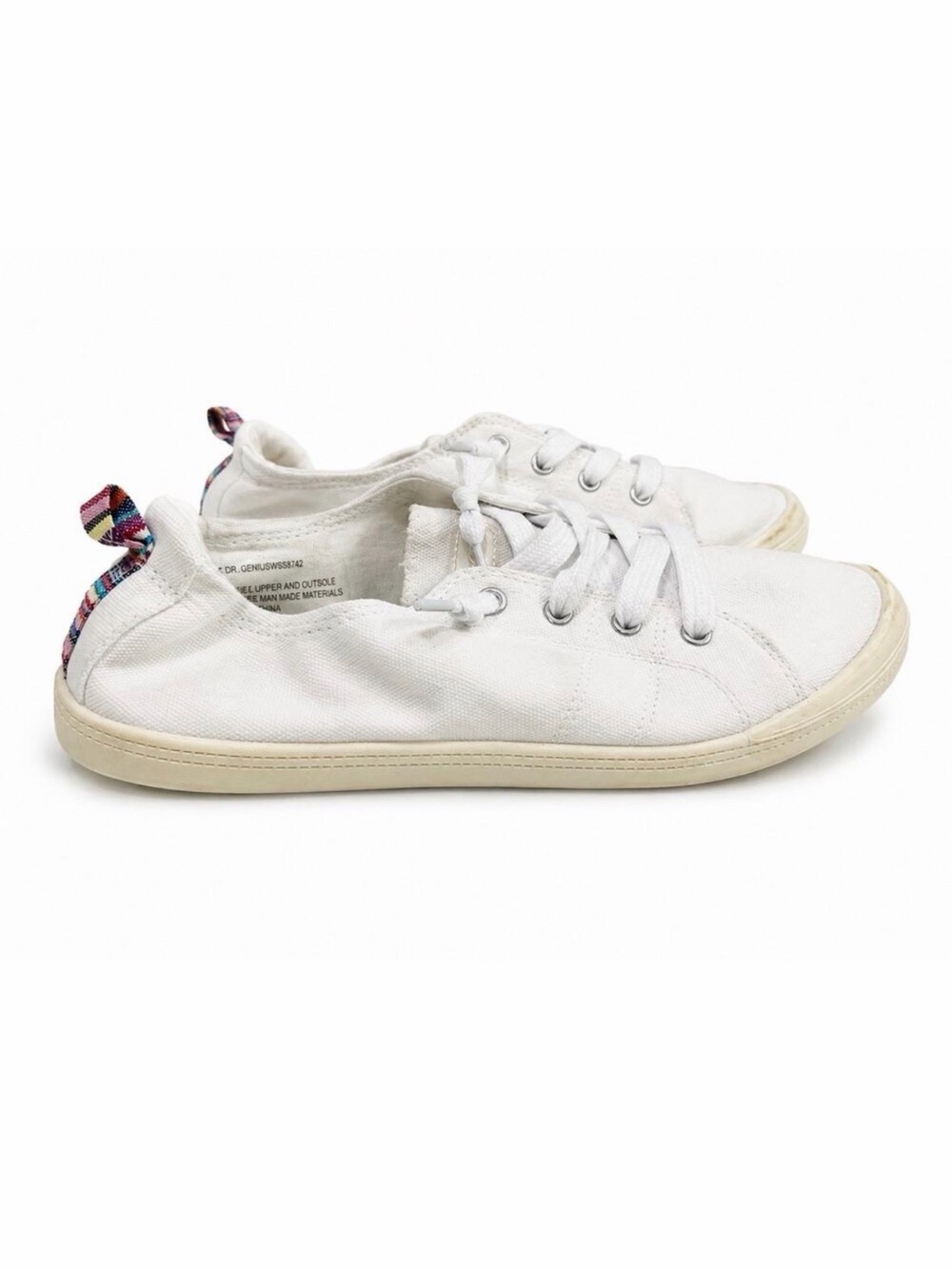 Sugar Women’s Slip-On Sneaker Shoe SIZE 7 Canvas # Box 777